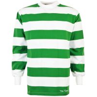 TOFFS Retro Football Shirt Emerald Hoop