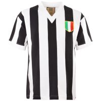 Piemonte Calcio 1960s V-Neck Retro Football Shirt