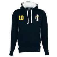 Piemonte Calcio Retro Number 10 Retro Hoodie