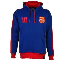 Barcelona Number 10 Retro Hoodie