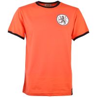 Dundee 12th Man T-Shirt - Orange/Black Ringer