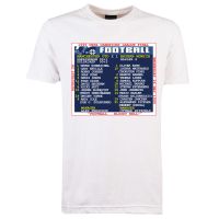 1999 Champions League Final Man United Retrotext T-Shirt