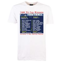 1986 FA Cup Final Liverpool Retrotext T-Shirt 