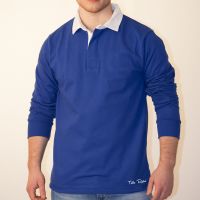 TOFFS Classic Retro Royal Long Sleeve Rugby Syle Shirt