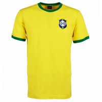 Brazil 1970 s World Cup Retro T-Shirt 