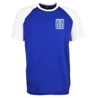 Greece Raglan Sleeve Royal T-Shirt