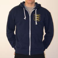 British Irish Lions 1930s Vintage Rugby Zipped Hoodie