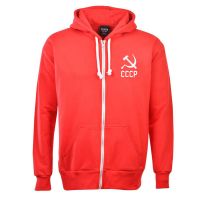 Soviet Union CCCP Zipped Hoodie 