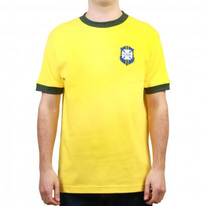 Brazil 1970 World Cup Retro Football Shirt - TOFFS